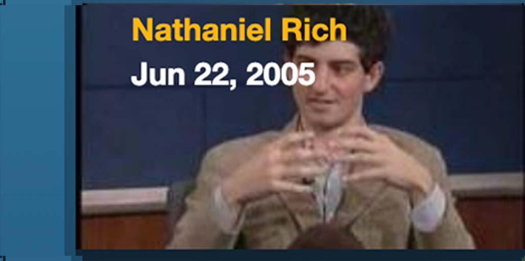 Nathaniel Rich 